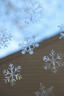 Snowflake Suncatcher, Window Cling - Set of 7, Beautiful and Flashy!